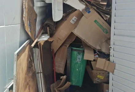 Resíduos de papelão e embalagens